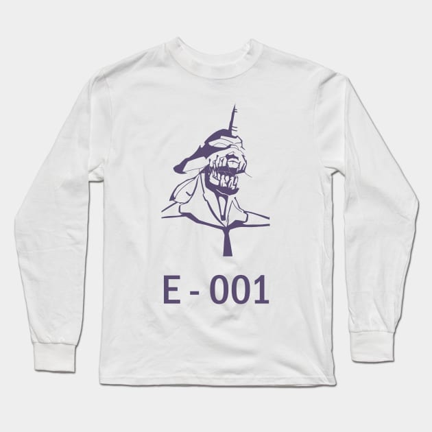 Eva Unit 001 Long Sleeve T-Shirt by Artdoki